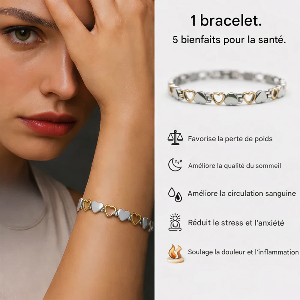 âCZTICLEÂź Bracelet MagnĂ©tique Bien-Ătre âšRelaxation · Meilleur Sommeil · Ăquilibre IntĂ©rieur - Image 4
