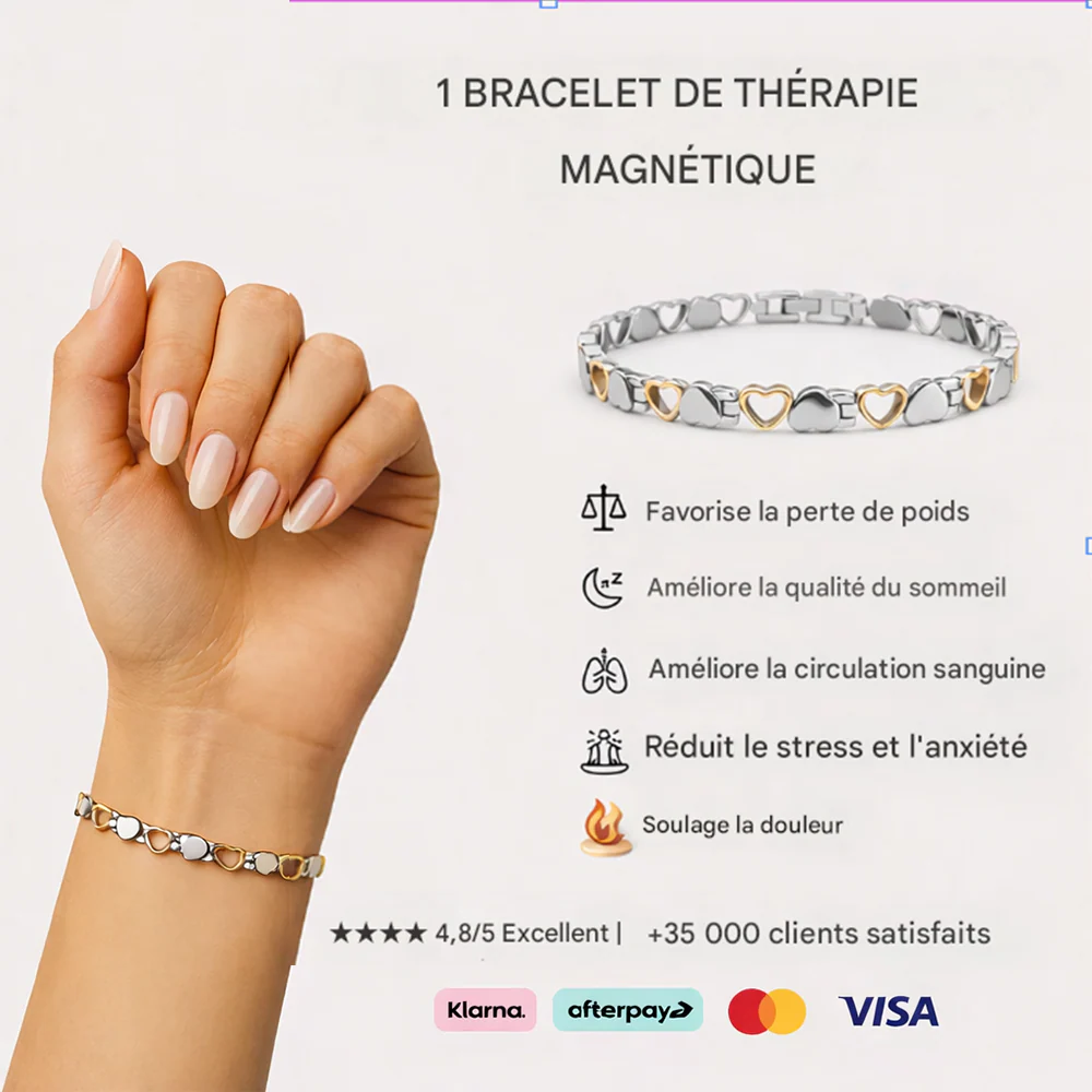 âCZTICLEÂź Bracelet MagnĂ©tique Bien-Ătre âšRelaxation · Meilleur Sommeil · Ăquilibre IntĂ©rieur - Image 7
