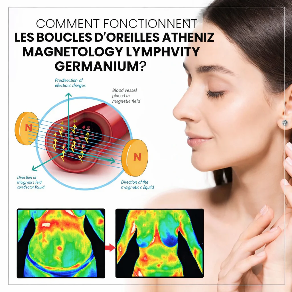(đ DERNIER JOUR â SOLDES 80%)đ CZTICLEÂź Histone Magnetology Lymphvity Boucles dâOreilles en Germanium - Image 7