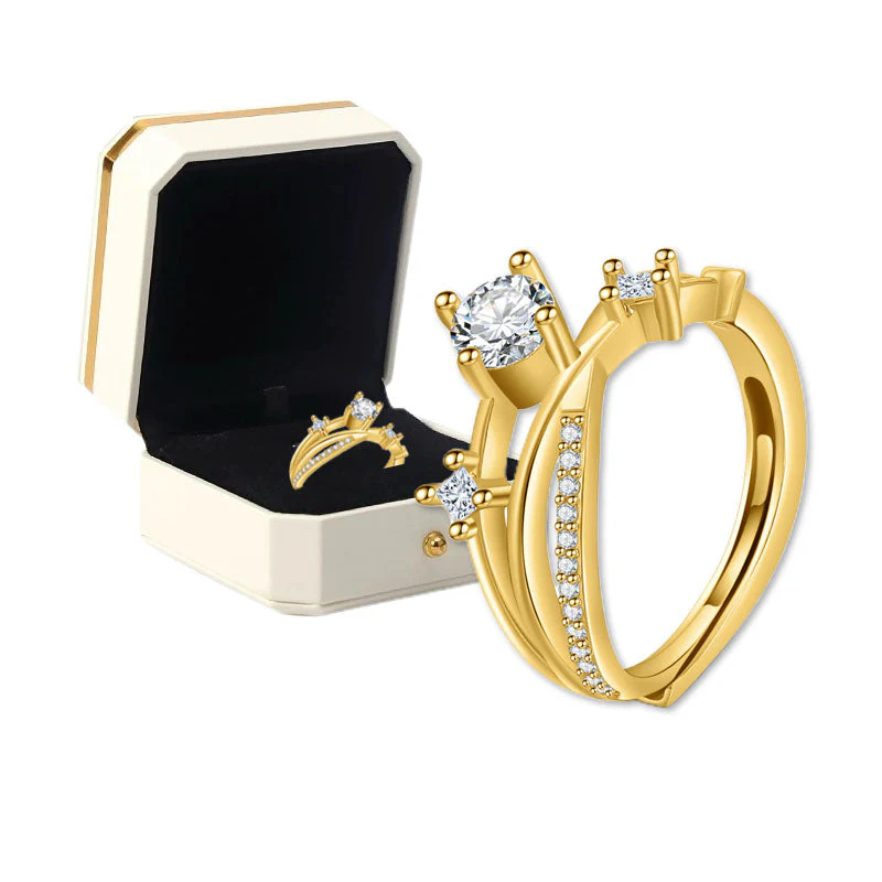 👩⚕️🔥 DERNIER JOUR -80% :👩⚕️ Bague de Magnétologie Lymphatique en Diamant CZTICLE® - Image 15